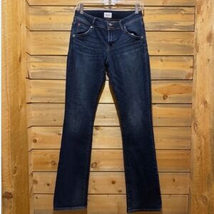 Hudson Beth Baby Boot Jeans Dark Wash Size 27 16" Leg Opening